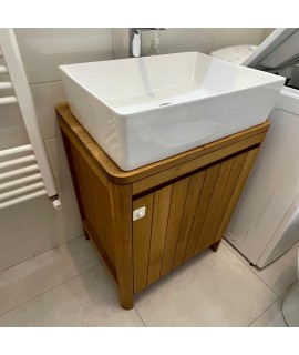 Consola lavoar baie lemn...