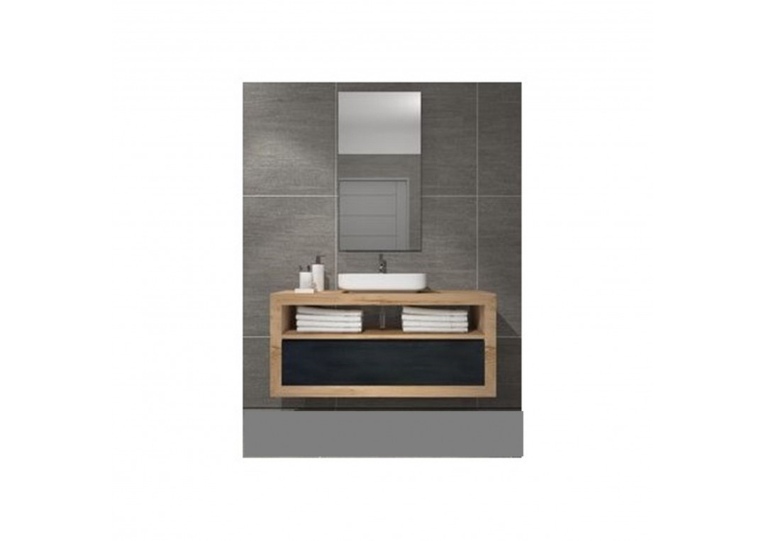 Consola pentru baie suspendata cu polita