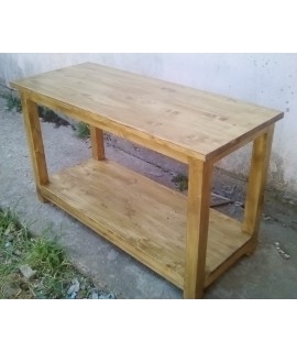 Consola pentru bale mare cu polita