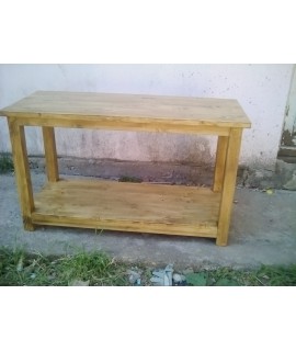 Consola pentru bale mare cu polita