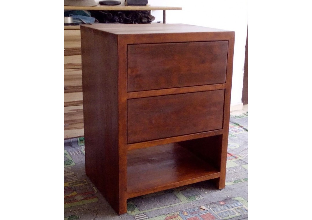 Consola pentru baie cu doua sertare