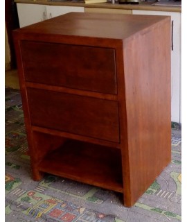 Consola pentru baie cu doua sertare