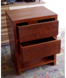 Consola pentru baie cu doua sertare