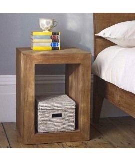 Noptiera lemn masiv | cadru