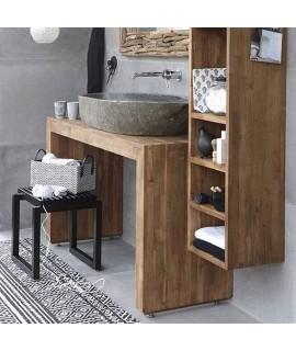 Set pentru baie lemn masiv...